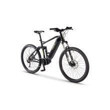 Vollgefedertes Mittelmotor-Mountainbike für Erwachsene mit hydraulischen Scheibenbremsen